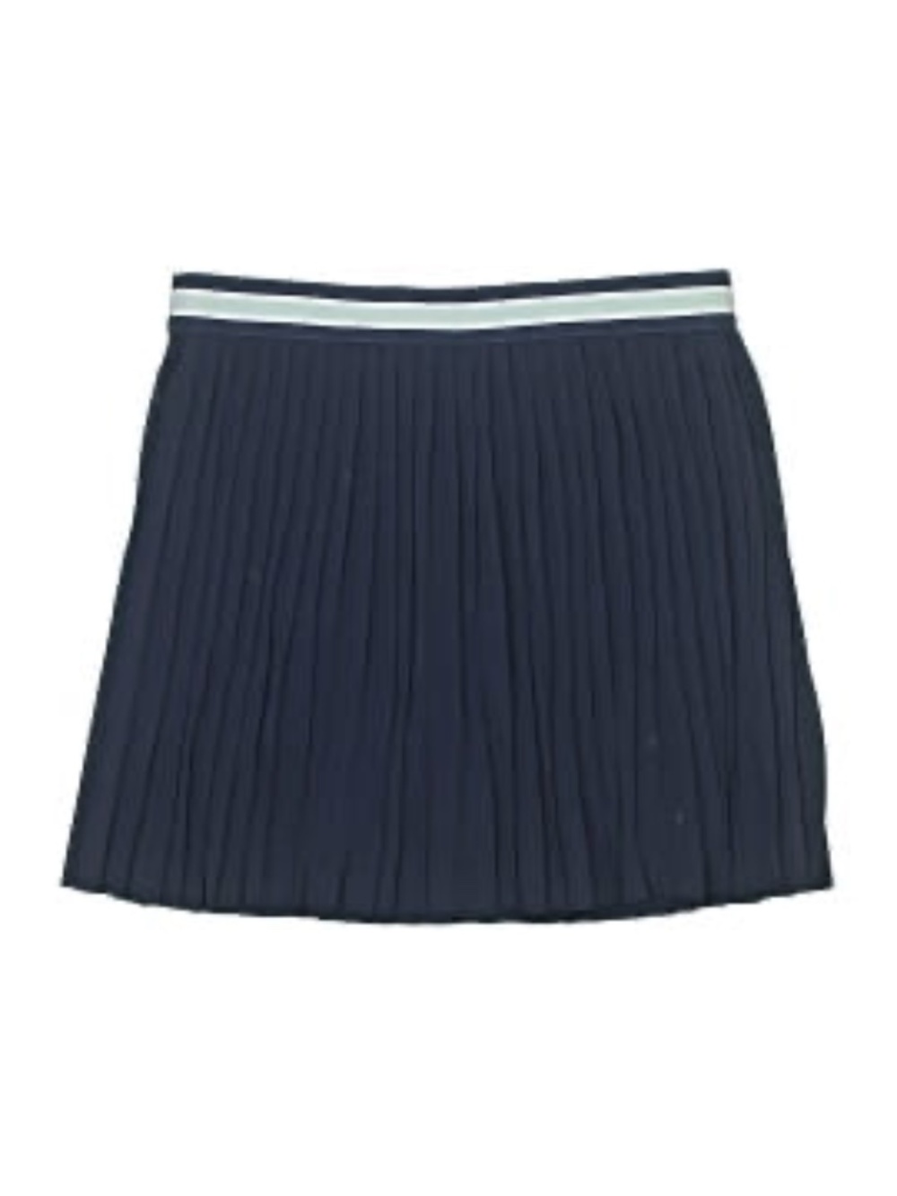 Lou & Grey Navy Blue Pleated Wanderweave Skort - size small